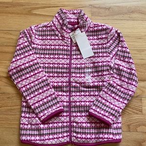 Uniqlo Printed Kids Fleece Jacket - Size 3/4